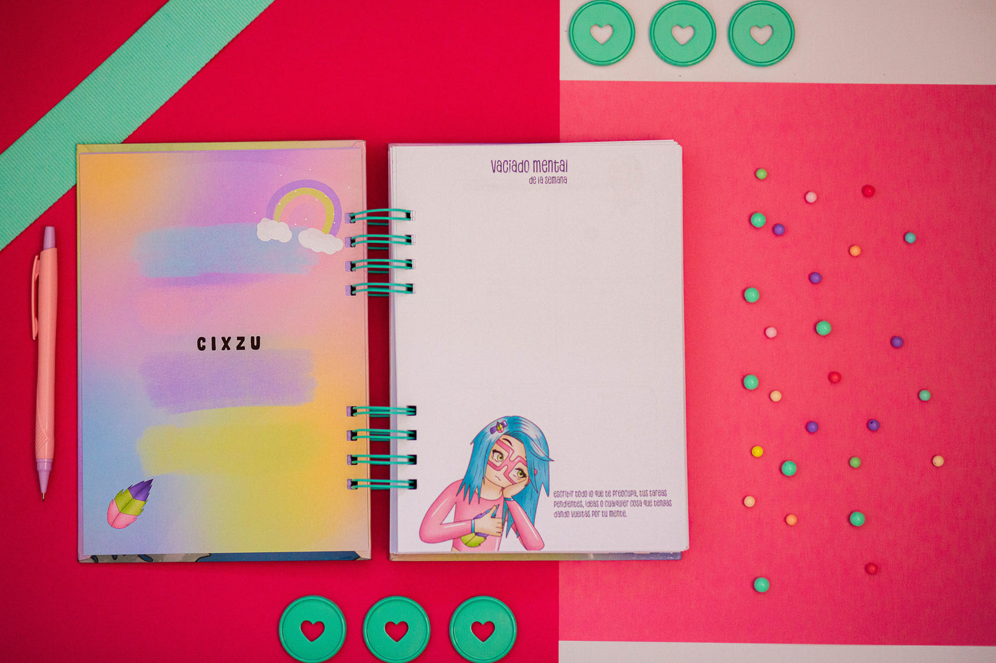 Vacía tus pensamientos & Anotador A5