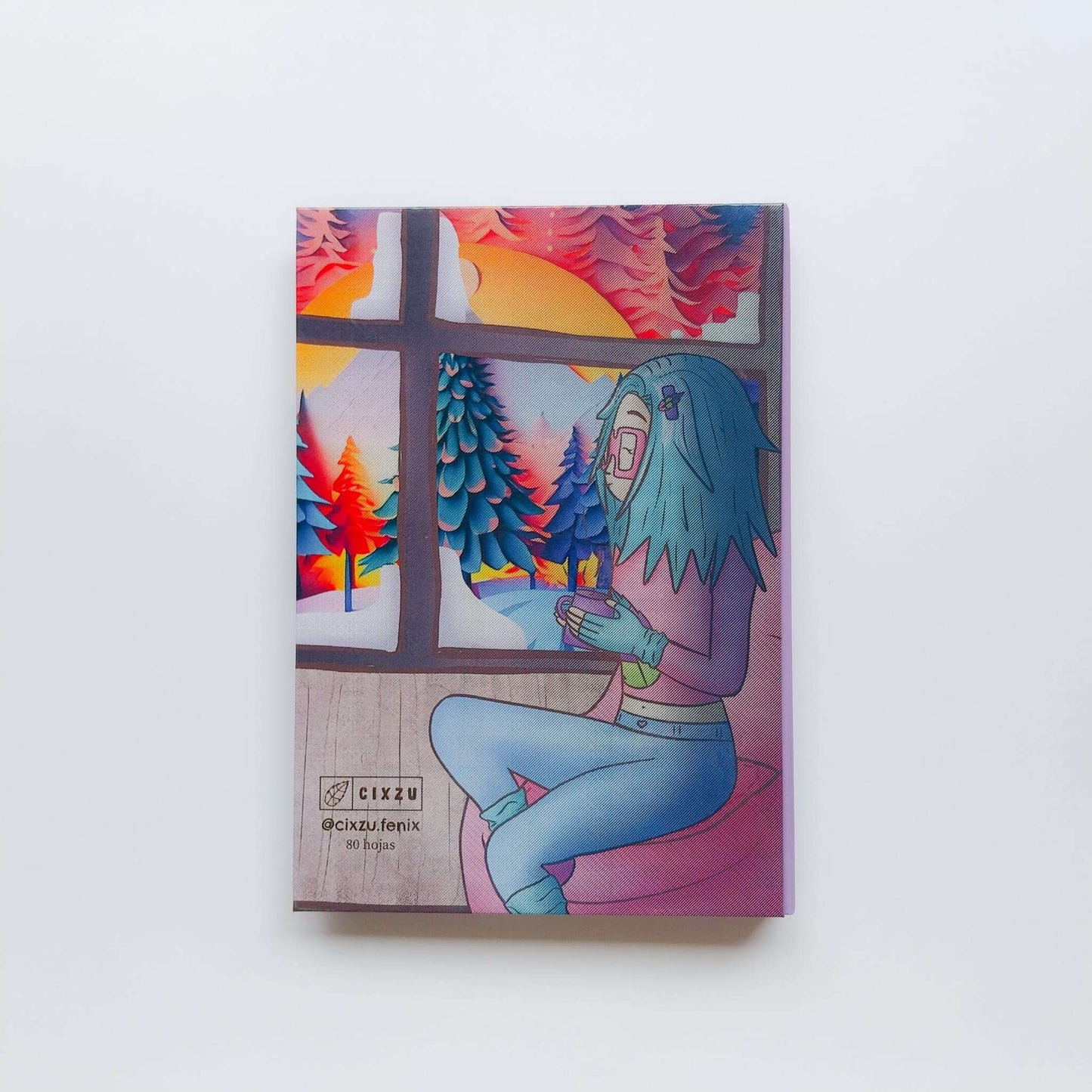 Detras Cuaderno Dibujo Cixzu